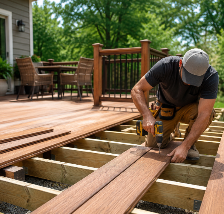 Professional deck contractor in Rhode Island